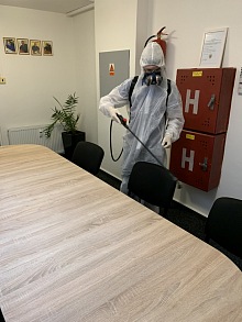 Dezinfekce kanceláře 2